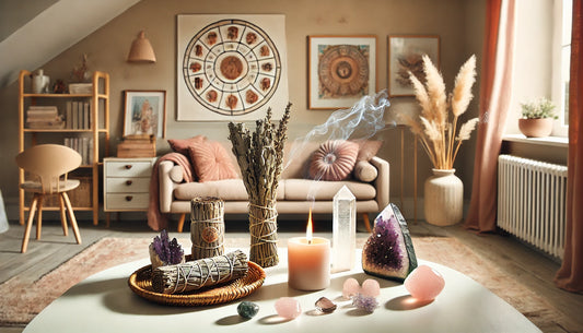 Räuchern, Kristalle und Astrologie: So schaffst du ein harmonisches Zuhause