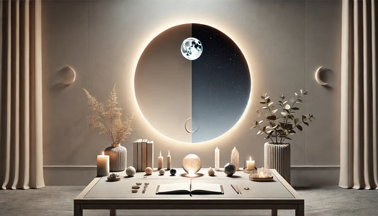 Rituale für Neumond und Vollmond: Mit Kristallen und Astrologie manifestieren