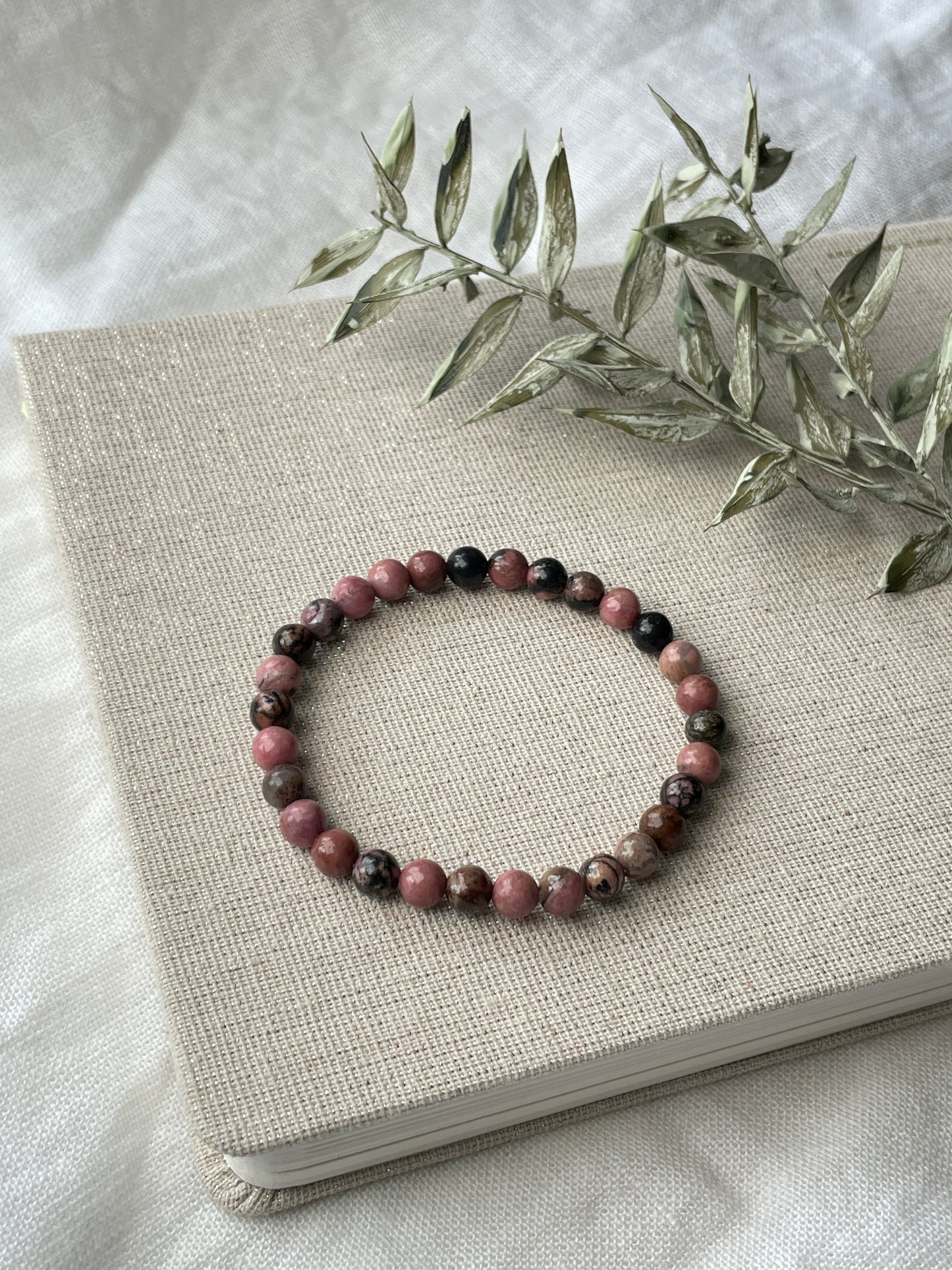Rhodonit Armband 6mm