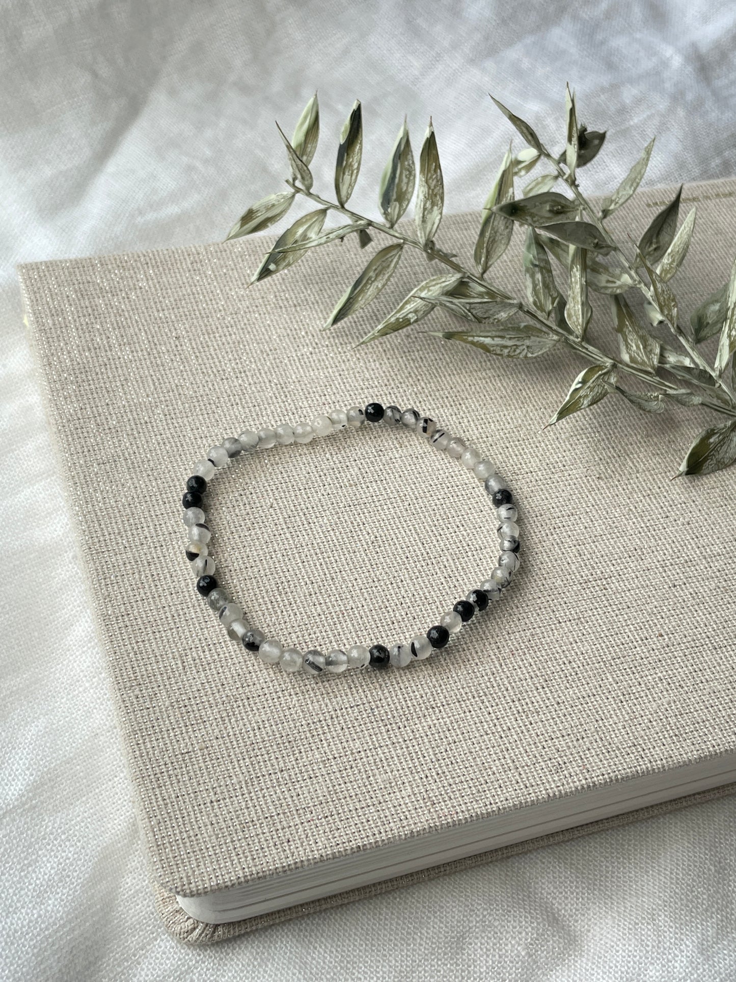 Turmalinquarz Perlenarmband