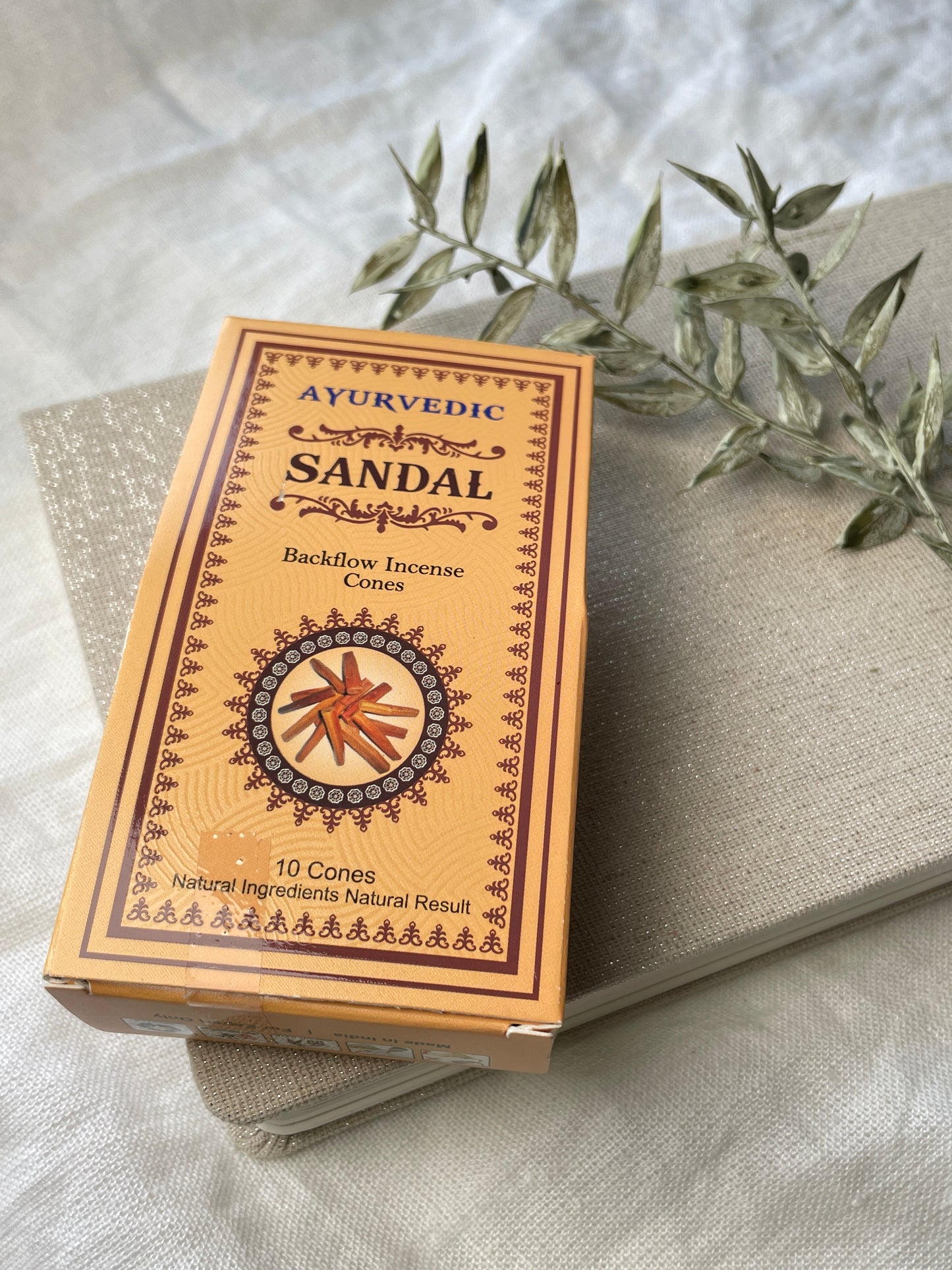 Ayurveda Sandelholz Räucherkegel
