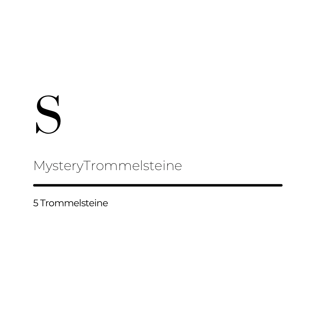 Mystery Trommelsteine S
