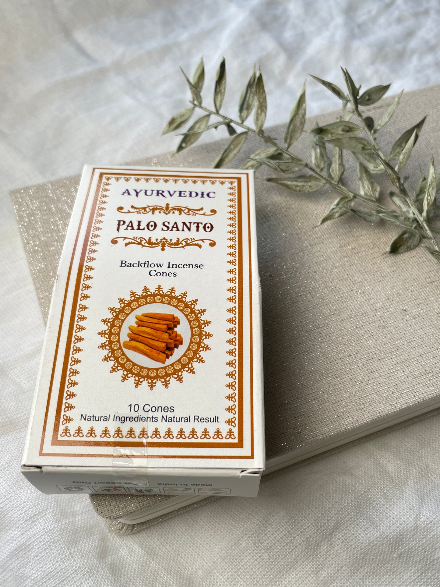 Ayurveda Palo Santo Räucherkegel